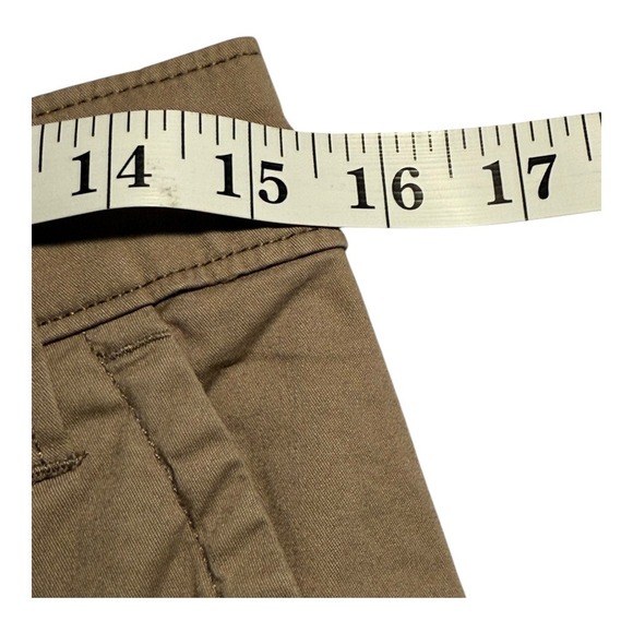 NWOT BP Wide Leg Cropped Pants High Waist Casual Khaki Trousers Size 6 (28) - Picture 4 of 6